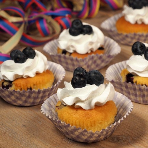 Blueberry cupcakes