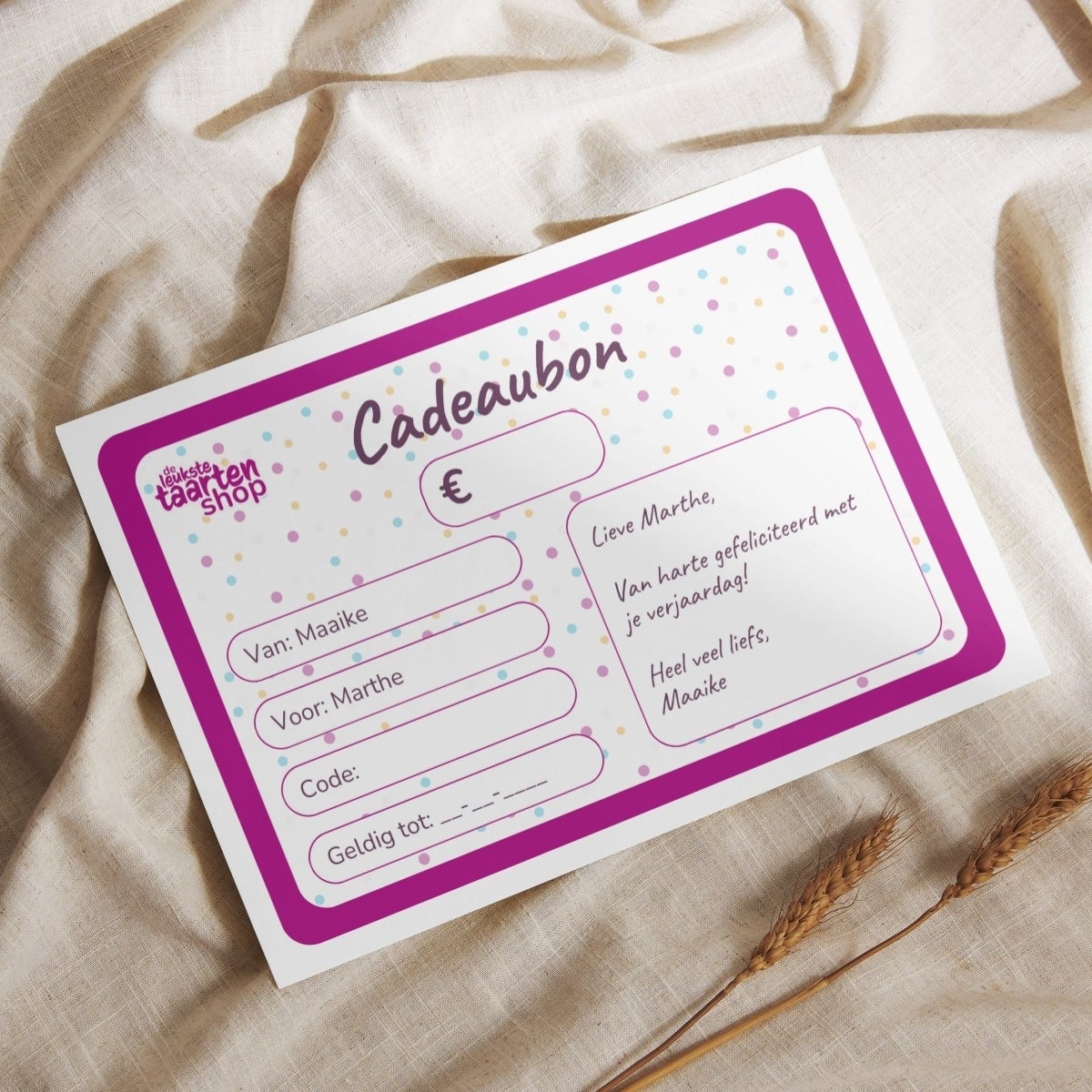 Cadeaubon