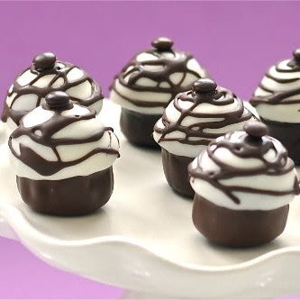 Chocolade frambozen pops