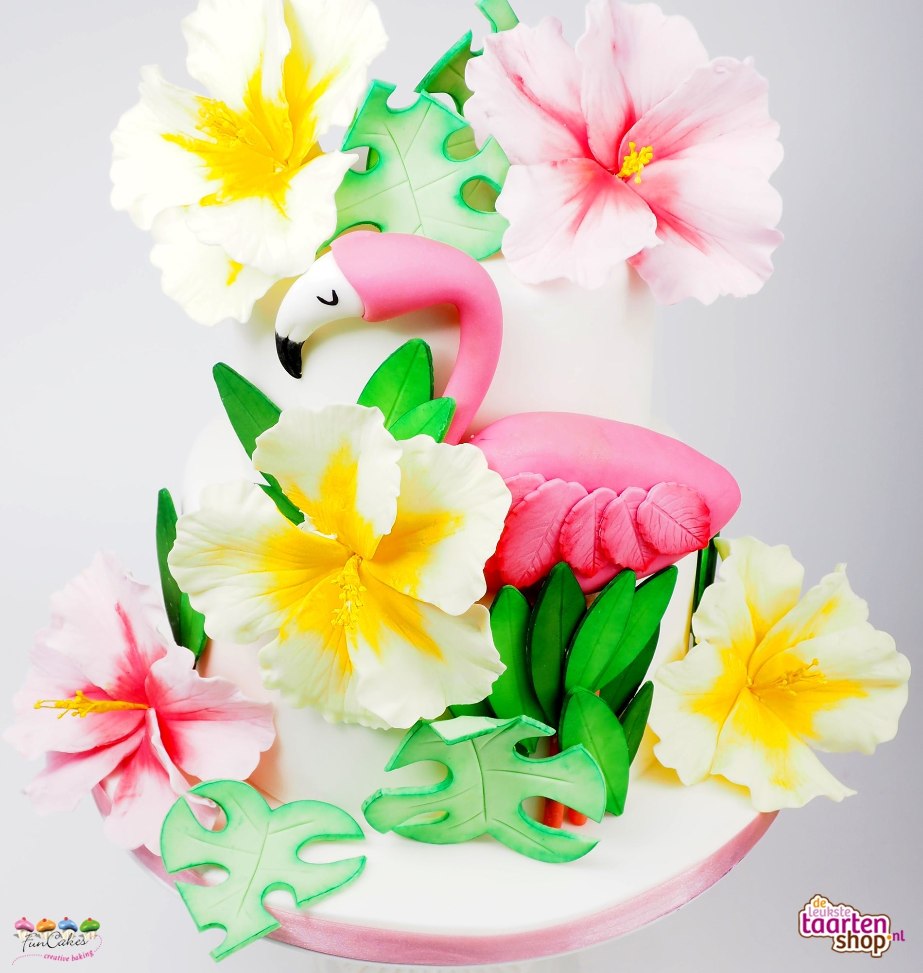 Summer Flamingo Cake