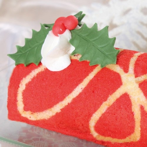 Kerst cake rol