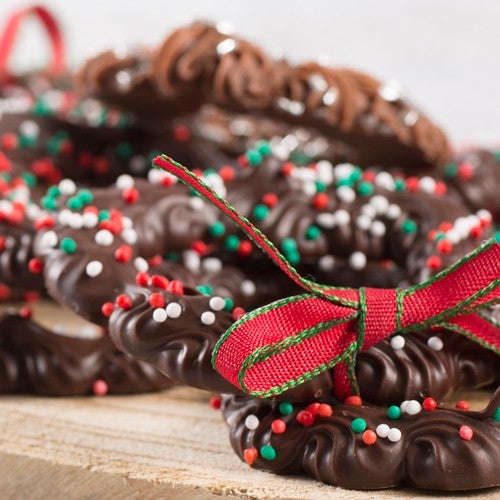 Kerstkransjes chocolade