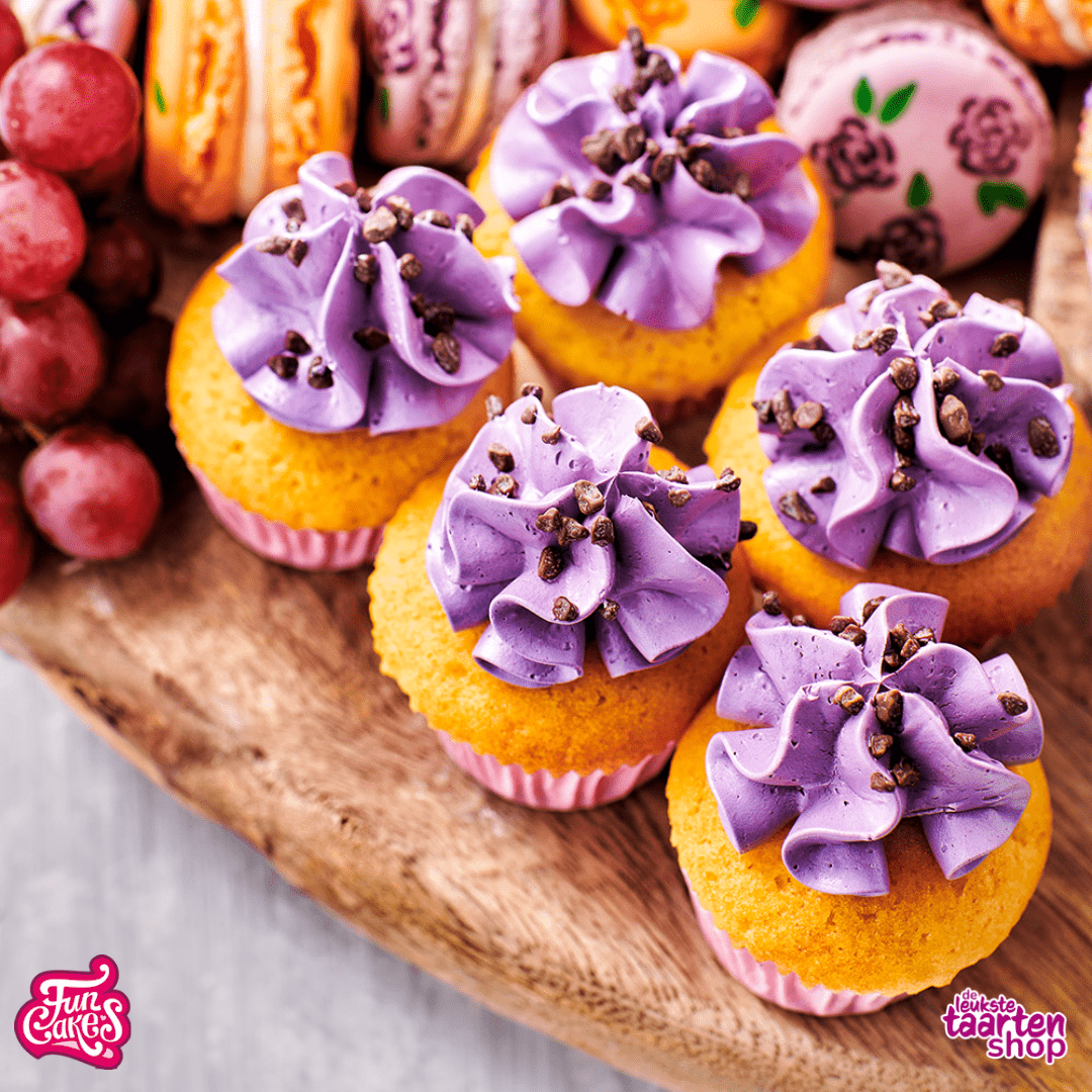 Graze Away Witte Chocolade Cupcakes