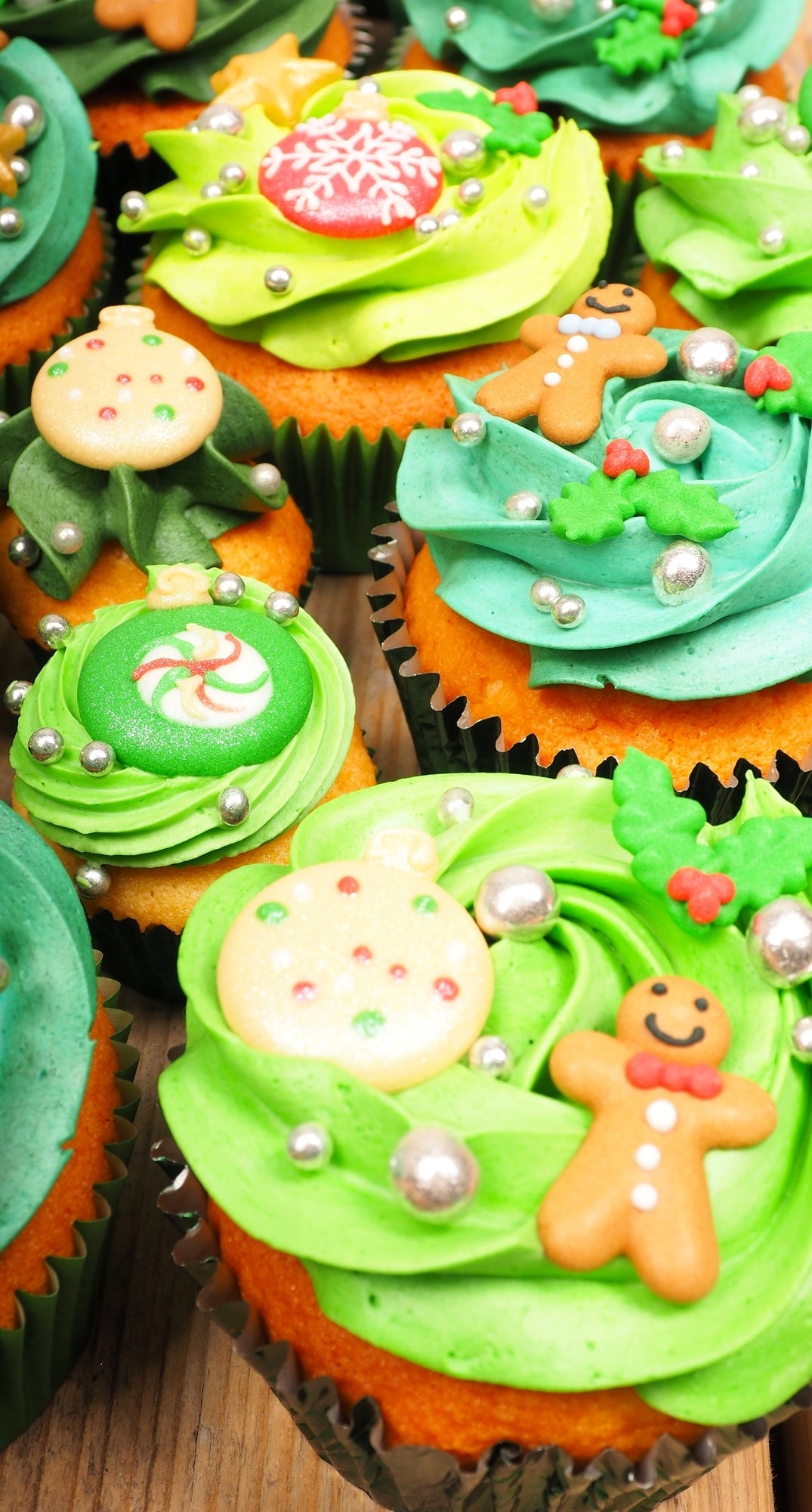 Cupcake Xmas tree