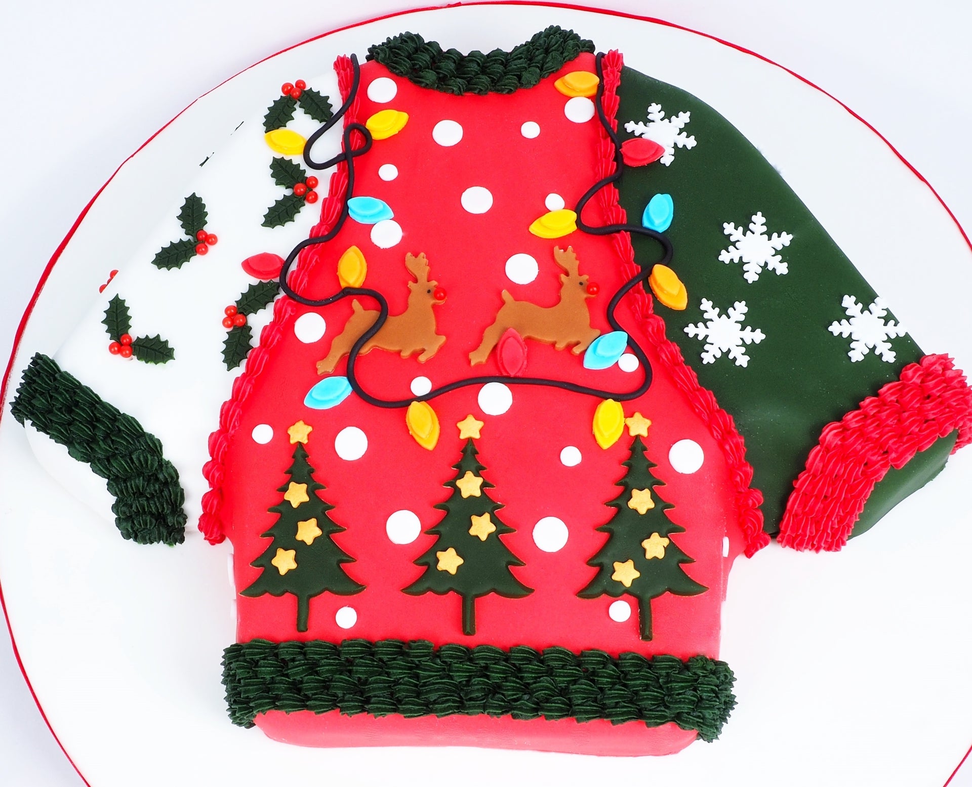 Ugly Christmas Sweater Taart