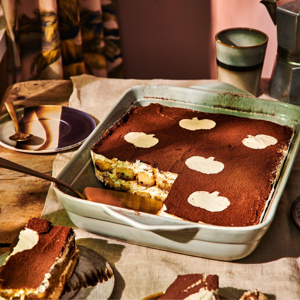 Pumpkin spice tiramisu