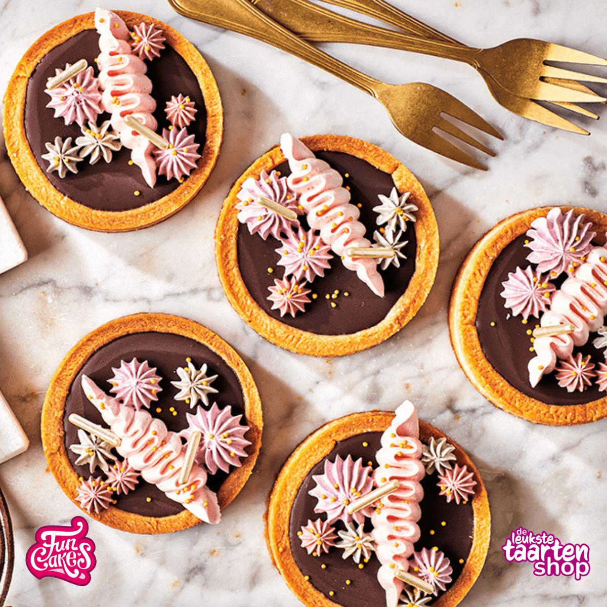 Tartelettes met Choco Ganache