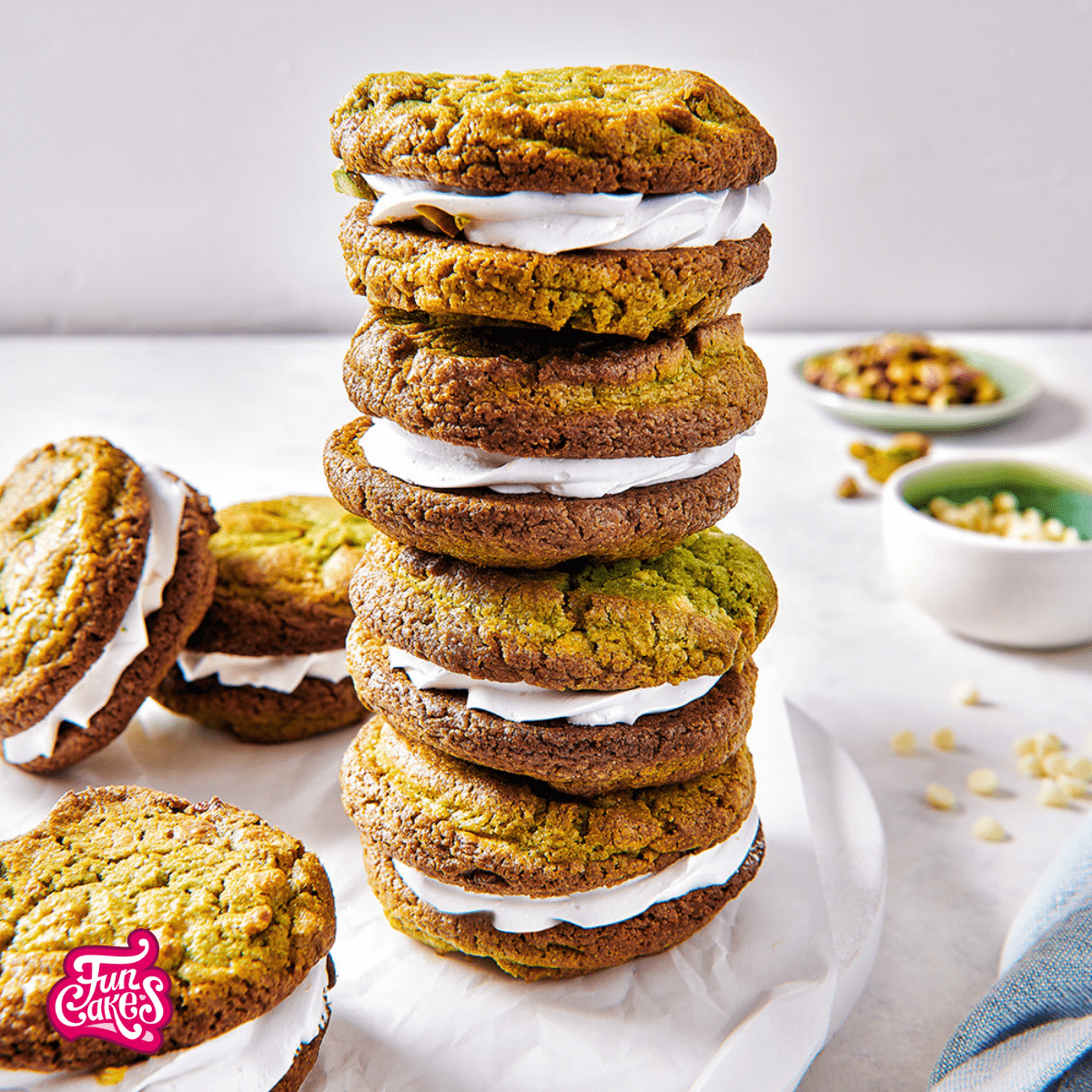 Matcha koekjes