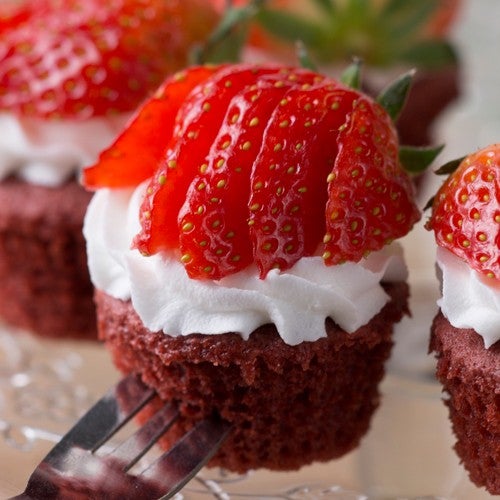 Red velvet pops