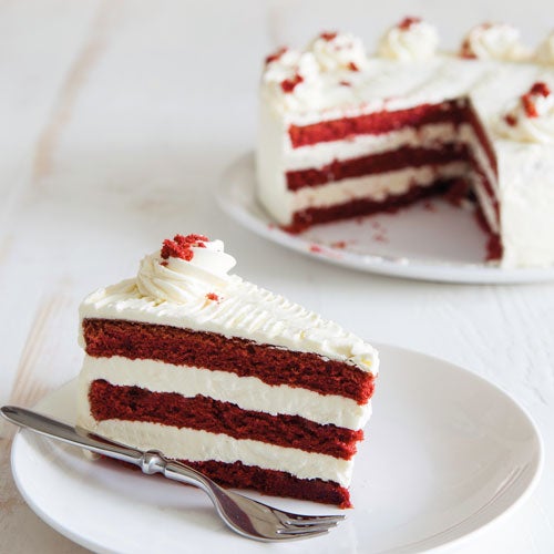 Red Velvet Cake met Cream Cheese Glazuur