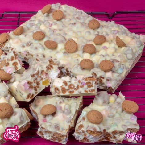 Witte Sinterklaas rocky road