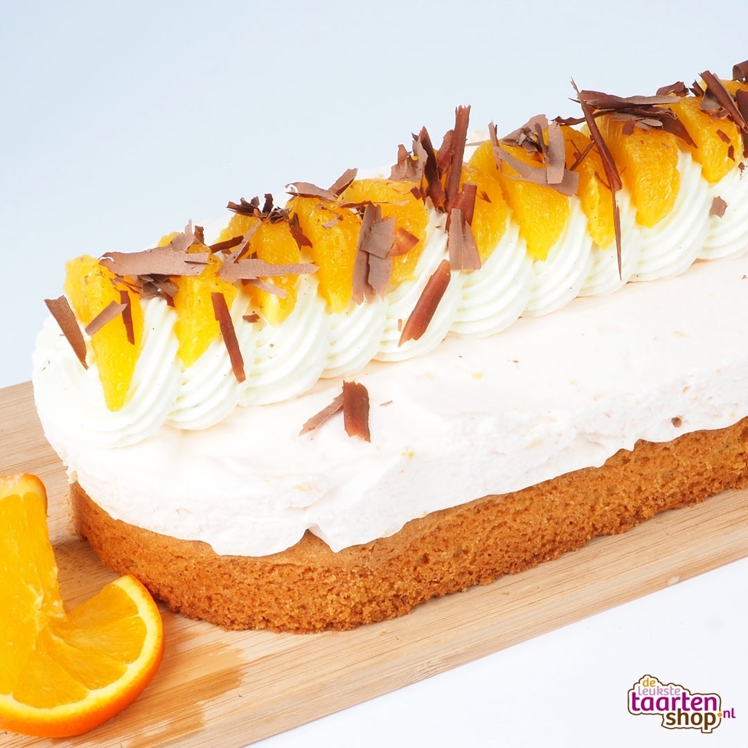 Sinaasappel bavarois slof
