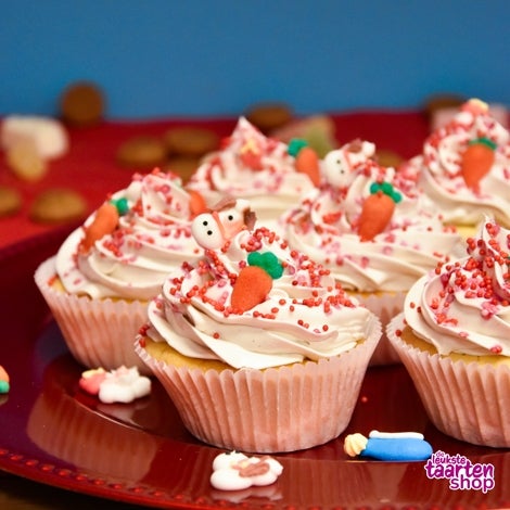 Sinterklaas Cupcakes met Speculaas Enchanted Cream