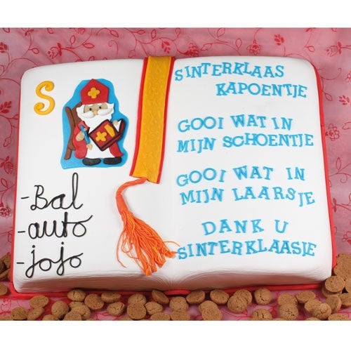 Sinterklaasboek Taart