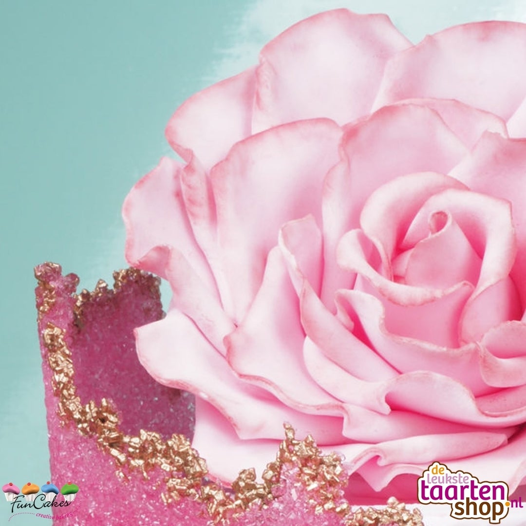 Roze Sugar Sheet Taart