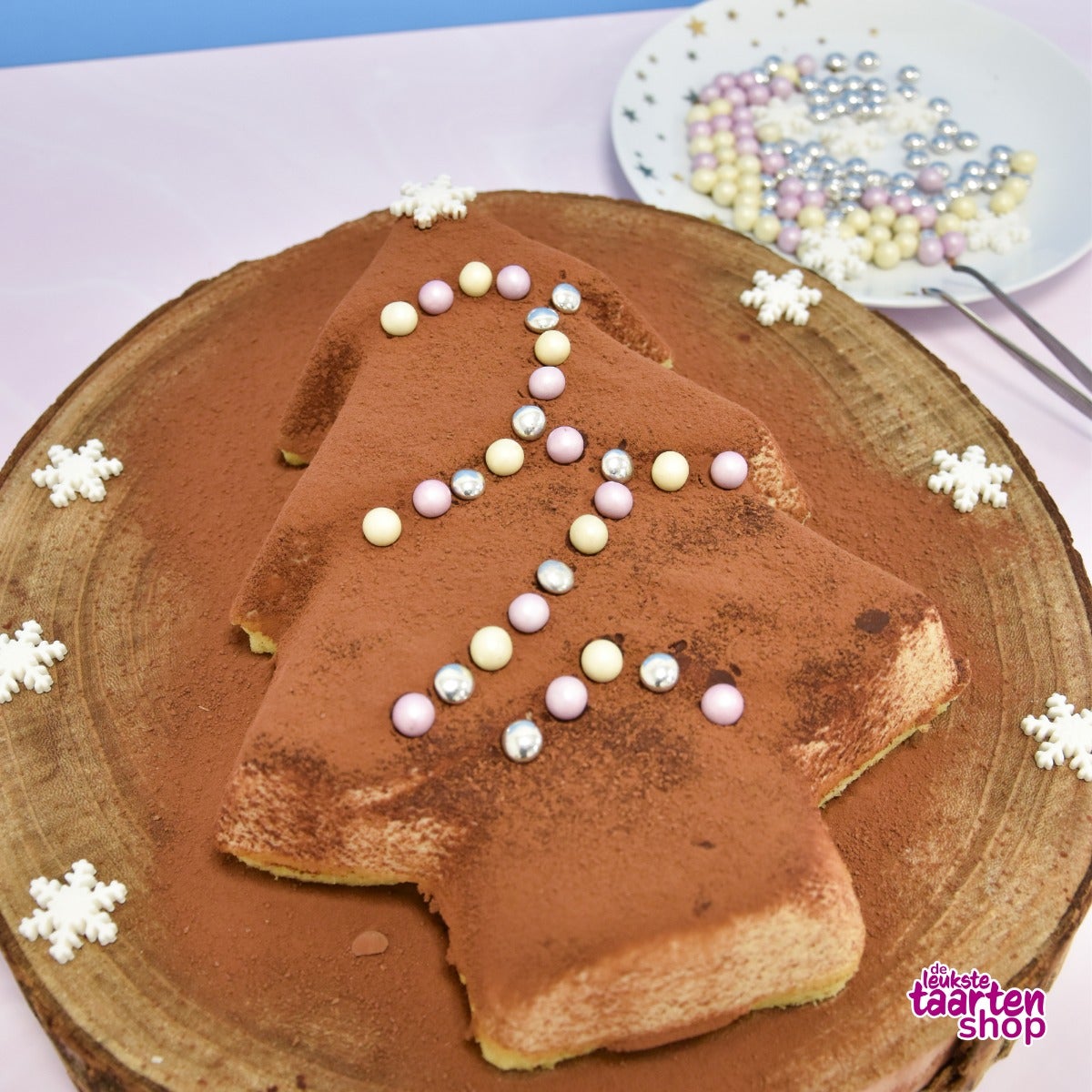 Kerstboom Tiramisu Bavaroistaart