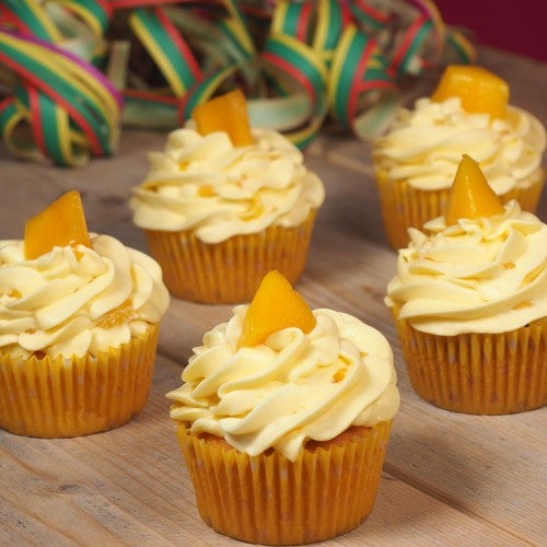 Tropische mango cupcakes recept
