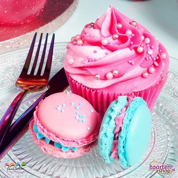 Bubblegum-macarons