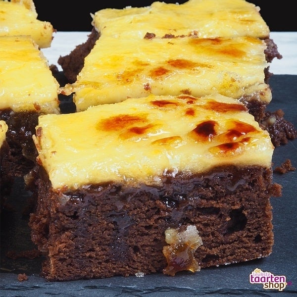 Thuisbakker recept: Crème Brûlée Brownie