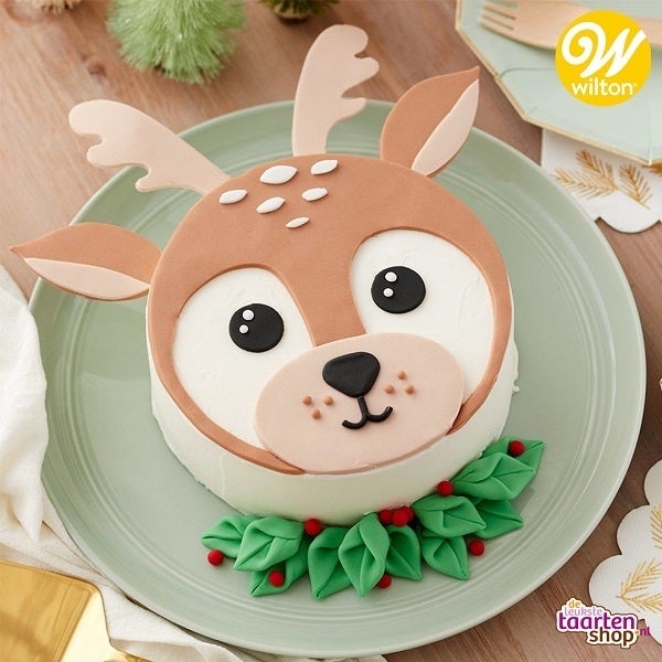Recept Kersttaart hertje