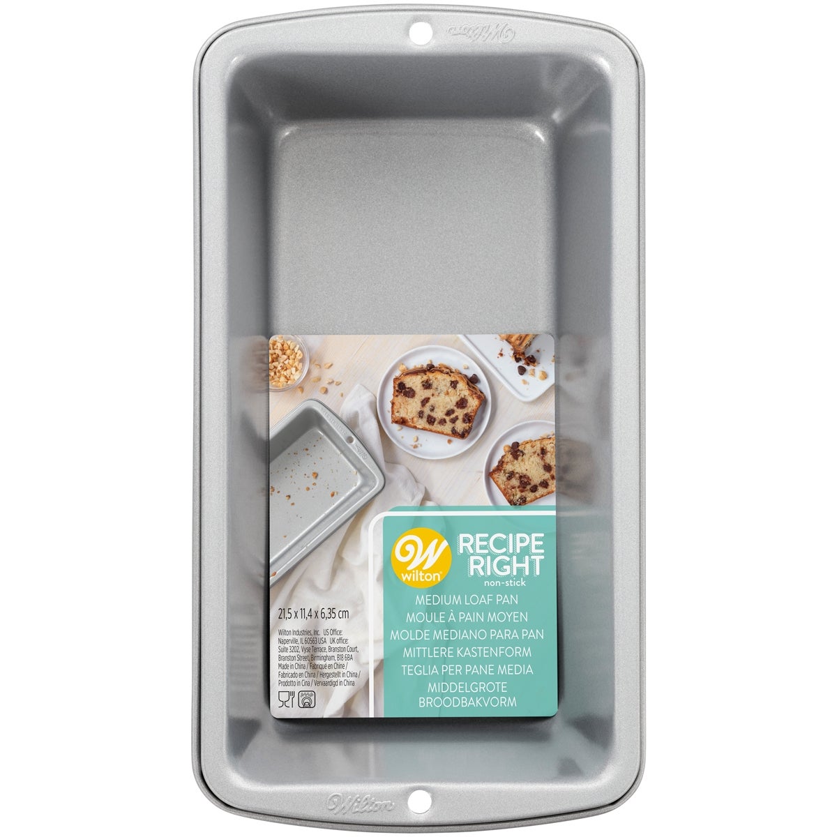 Wilton Recipe Right Cake Broodvorm Middelgroot 21,5x11,4cm