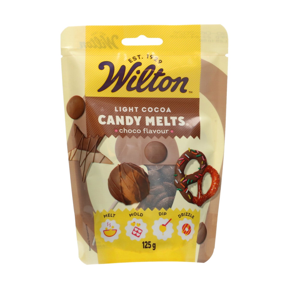 Wilton Candy Melts Lichte Cacao 125g