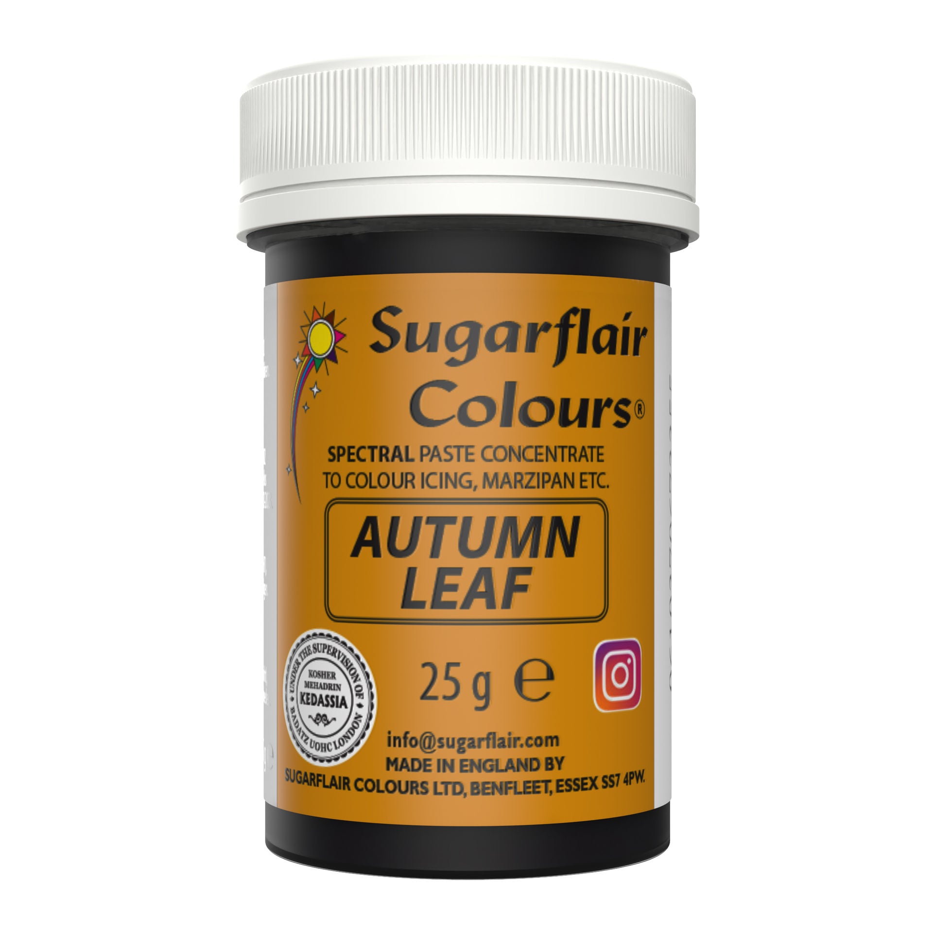 Sugarflair Eetbare Kleurstof Pasta Herfstblad 25g