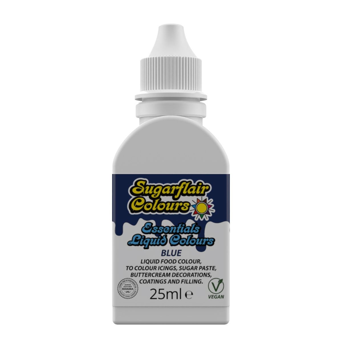 Sugarflair Liquid Colour Blauw 25ml