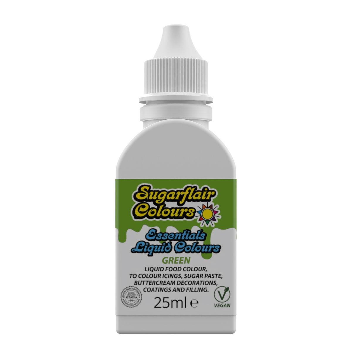 Sugarflair Liquid Colour Groen 25ml
