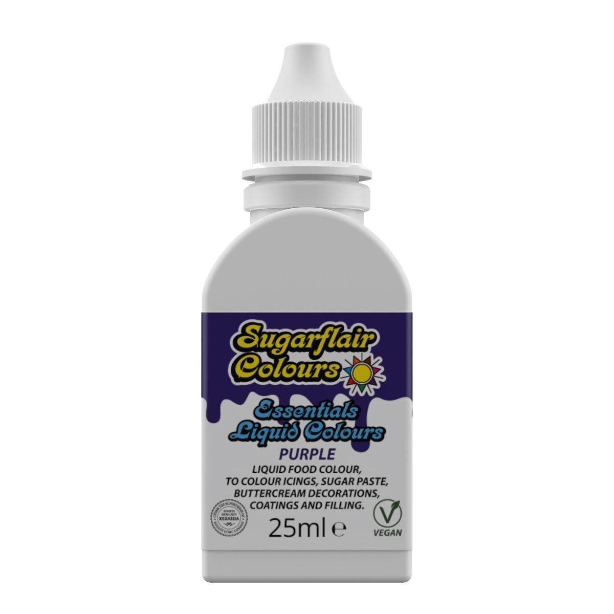 Sugarflair Liquid Colour Paars 25ml