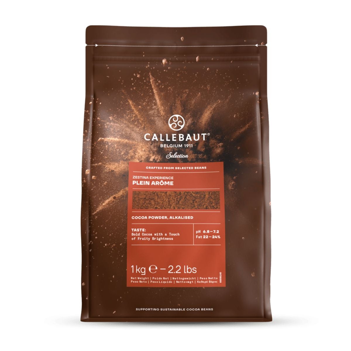 Callebaut Plein Arôme Cacaopoeder (100%) 1kg