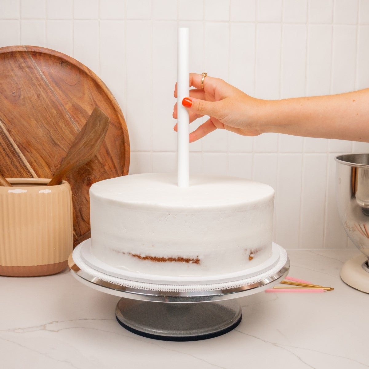 LOYAL Cake Dowels Stevig Materiaal Groot pk/5