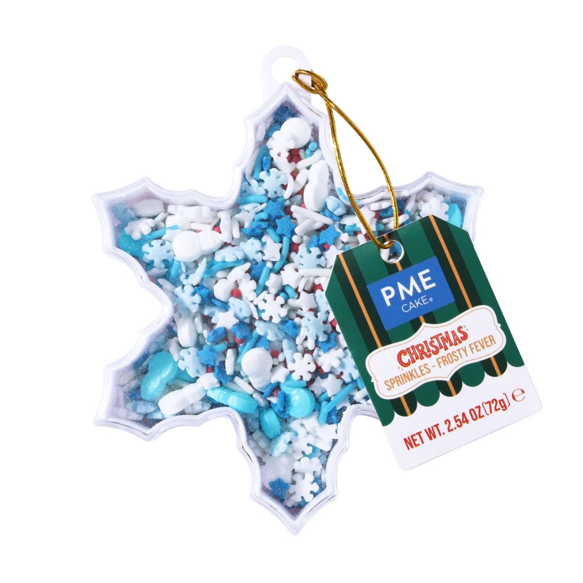 PME Kerst Strooiselmix Frosty Fever 72g