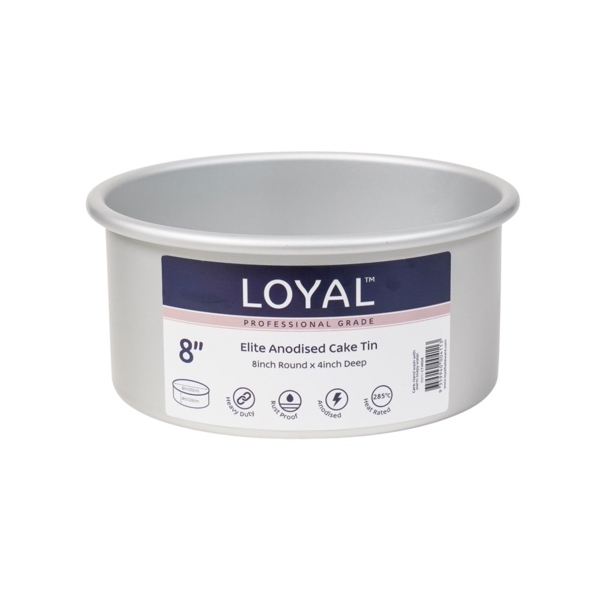 LOYAL Elite Taartvorm Extra Hoog Rond Ø20cm