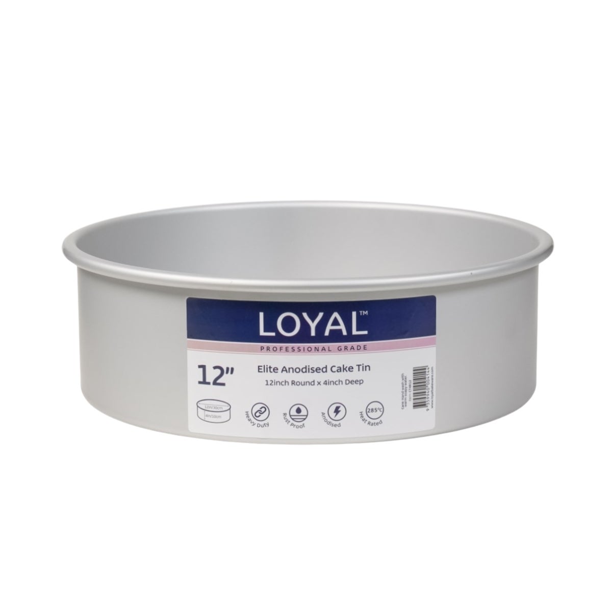 LOYAL Elite Taartvorm Extra Hoog Rond Ø30cm
