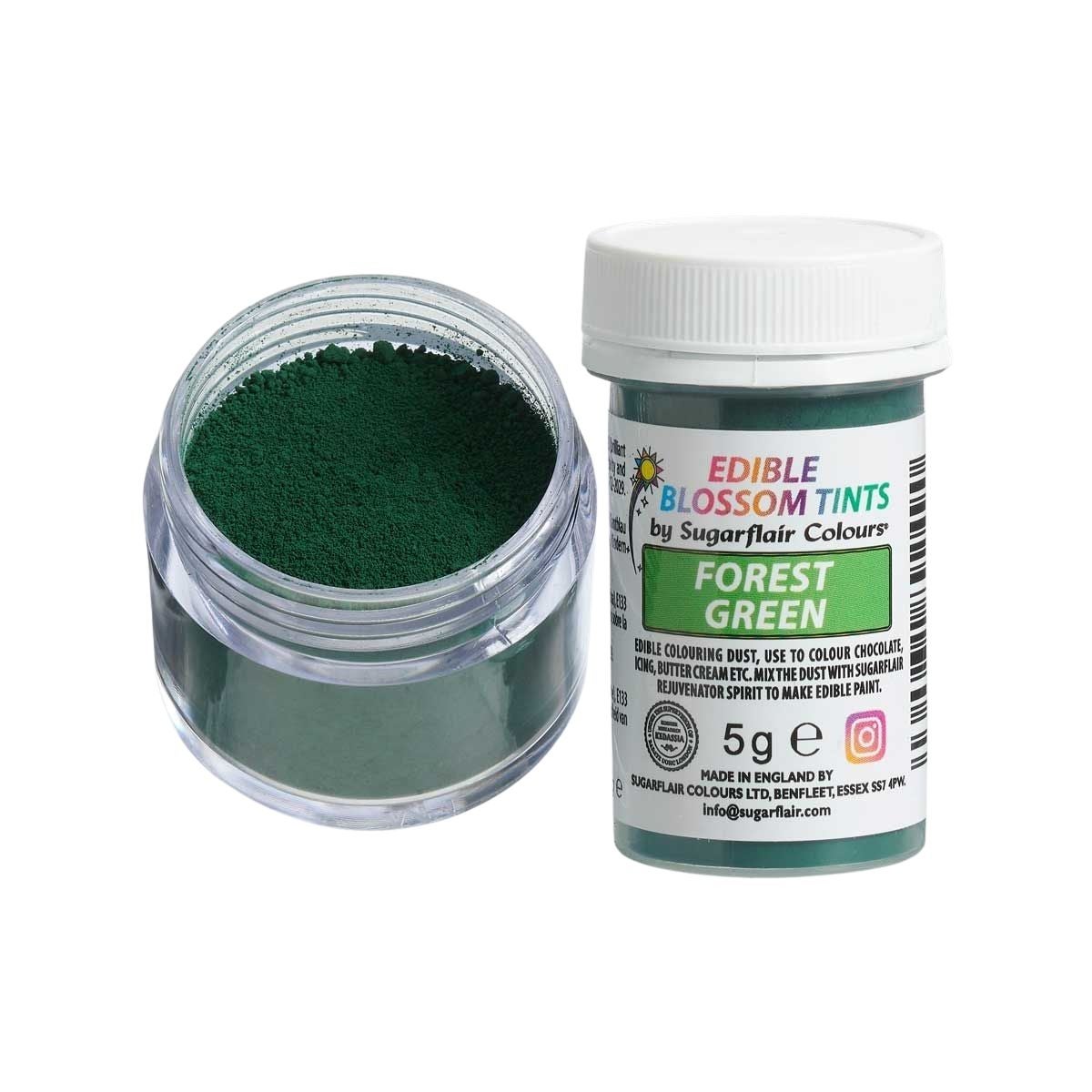 Sugarflair Blossom Tint Dust Forest Groen 5g