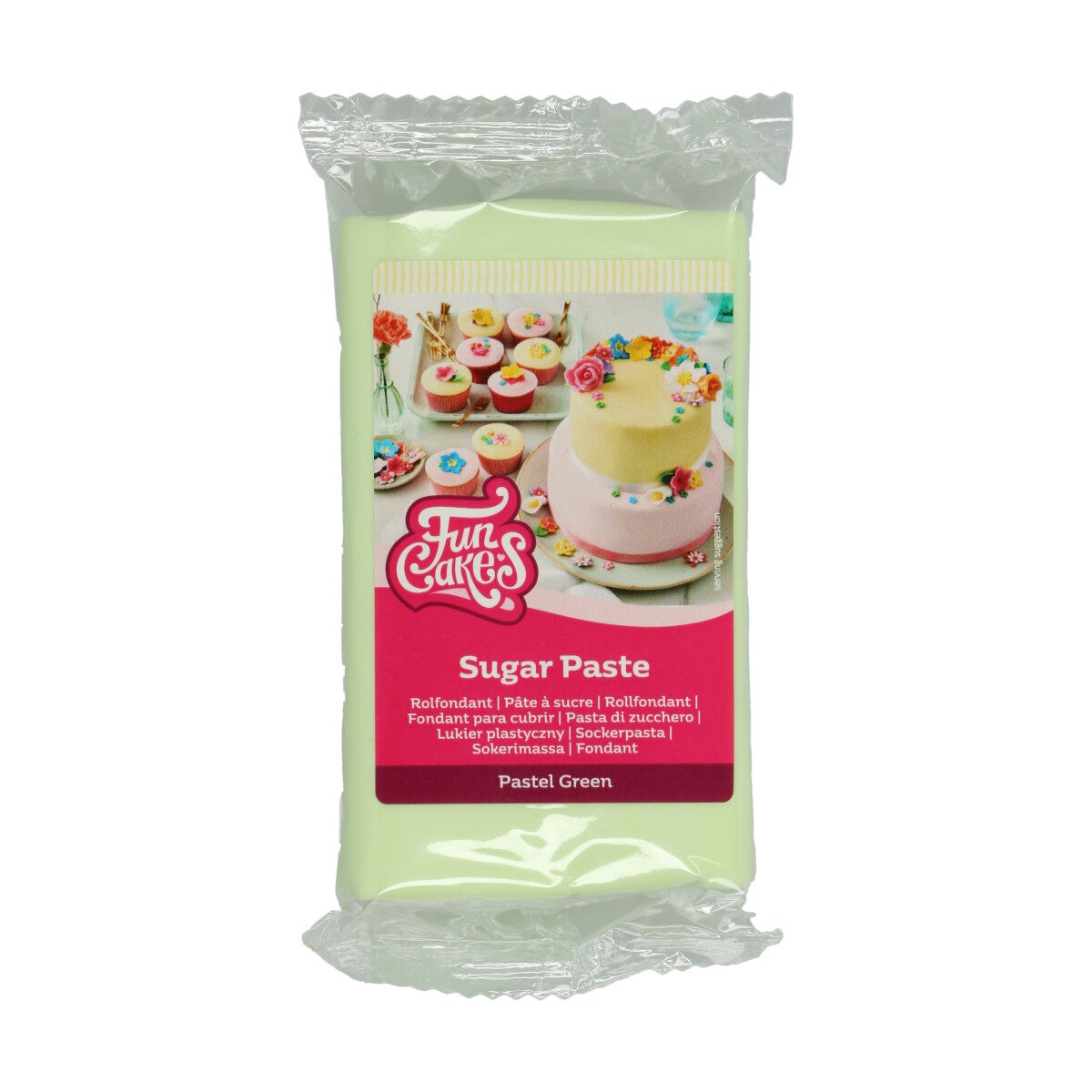 FunCakes Rolfondant Pastel Groen 250g