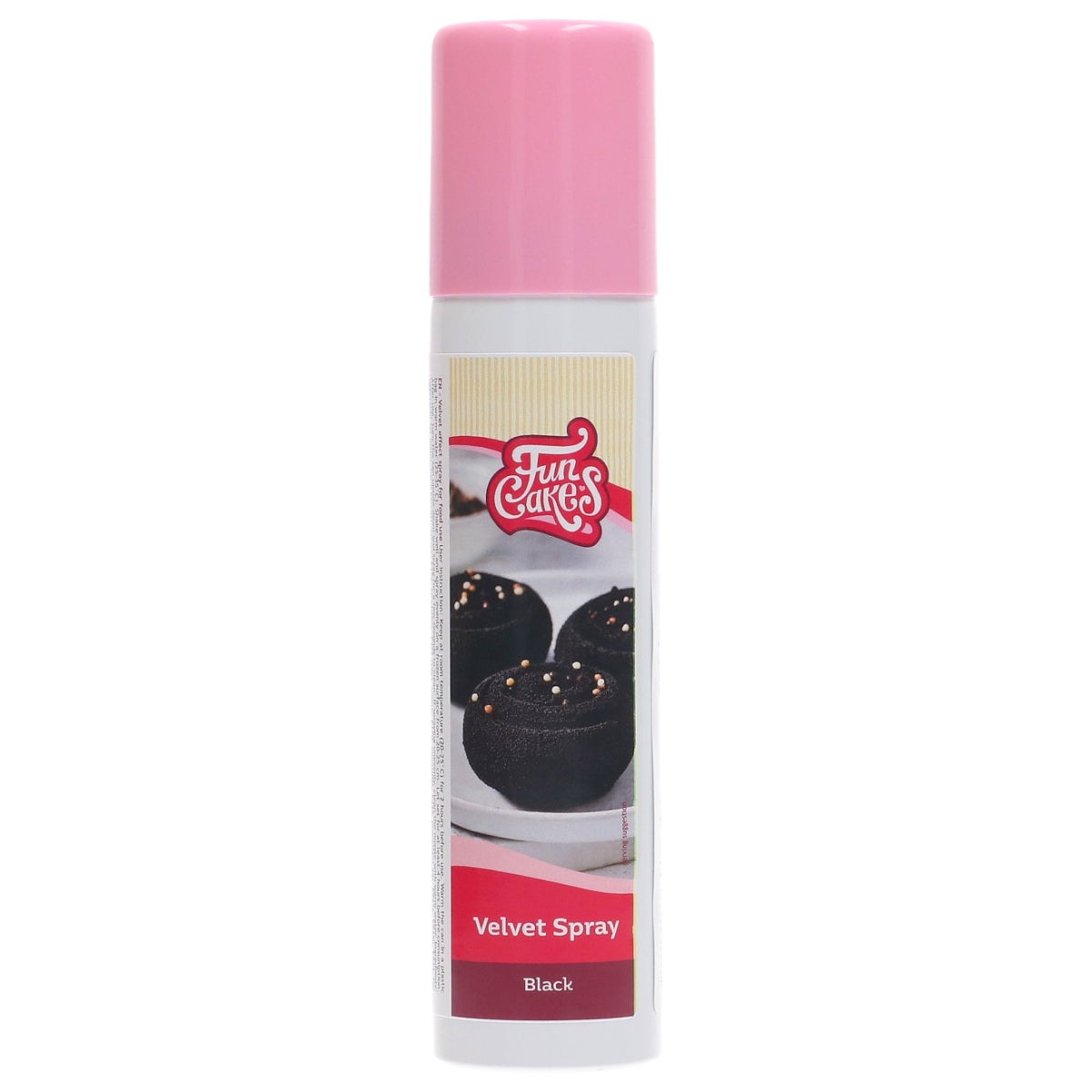FunCakes Velvet Spray Zwart 100ml