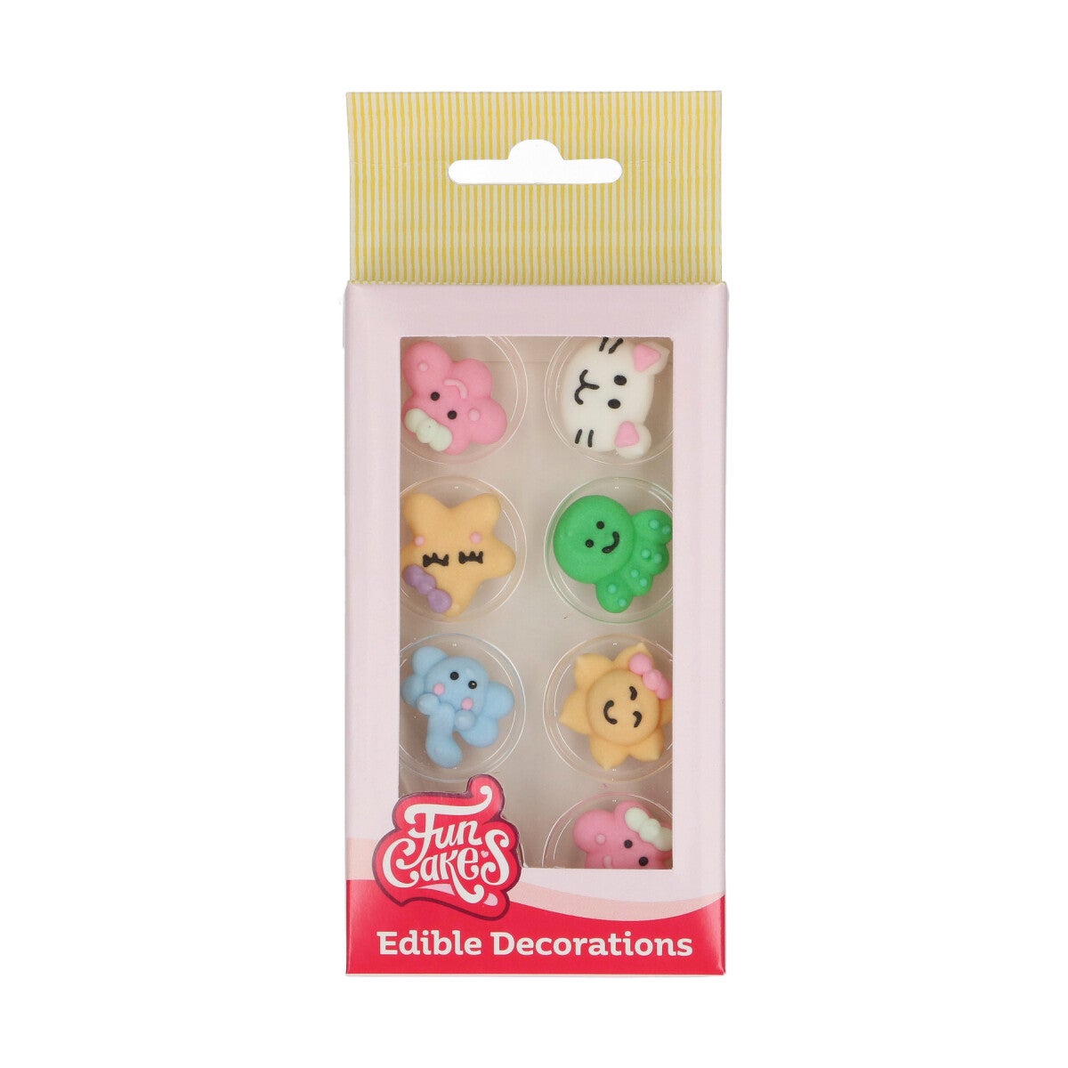 FunCakes Suikerdecoraties Kawaii set/8