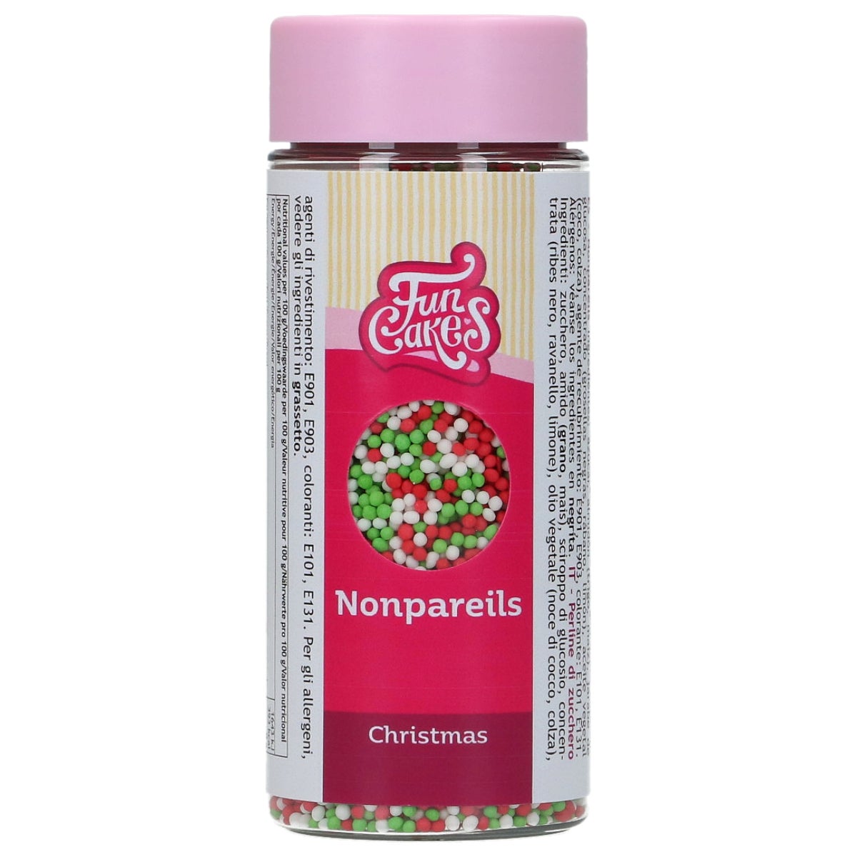 FunCakes Nonpareils Kerst 80g