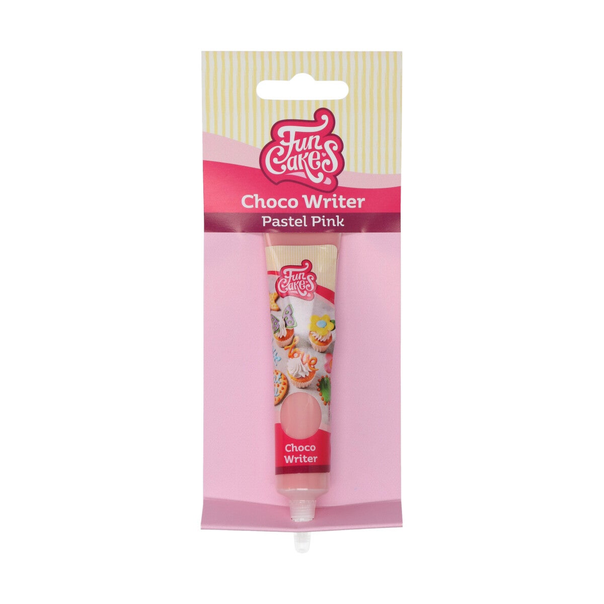 FunCakes Choco Writer Pastel Roze 25g