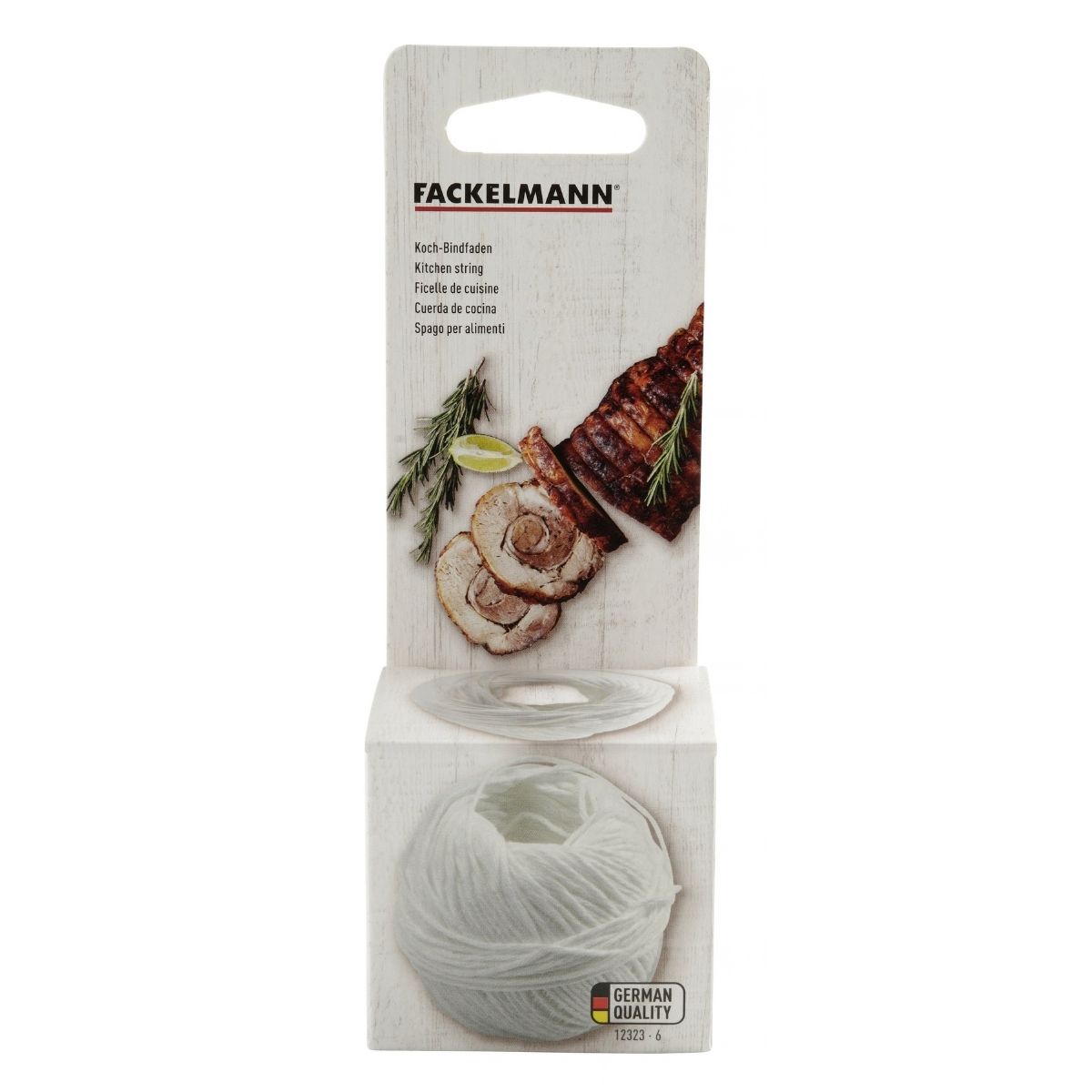 Fackelmann Kooktouw Wit 42m