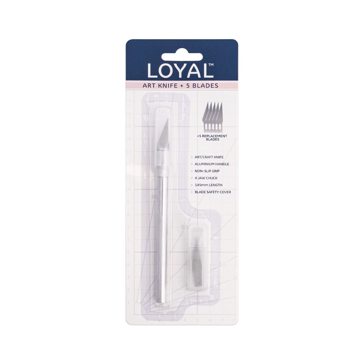 LOYAL Hobbymes 14,5cm met 5 Mesjes set
