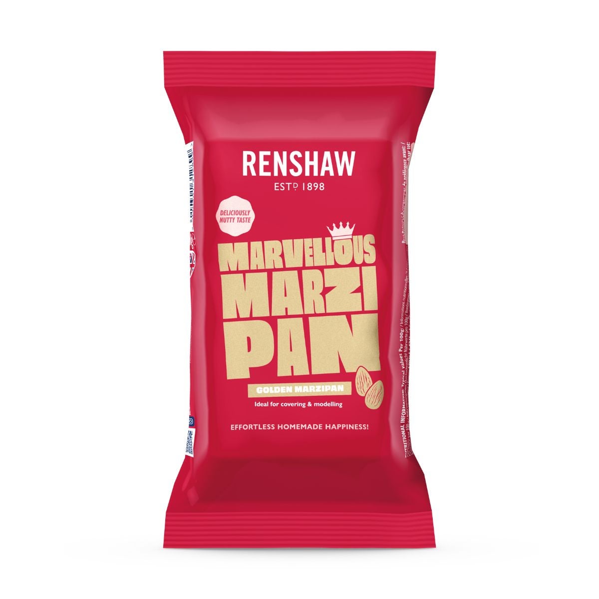 Renshaw Marsepein Goudgeel 500g BBD Discount