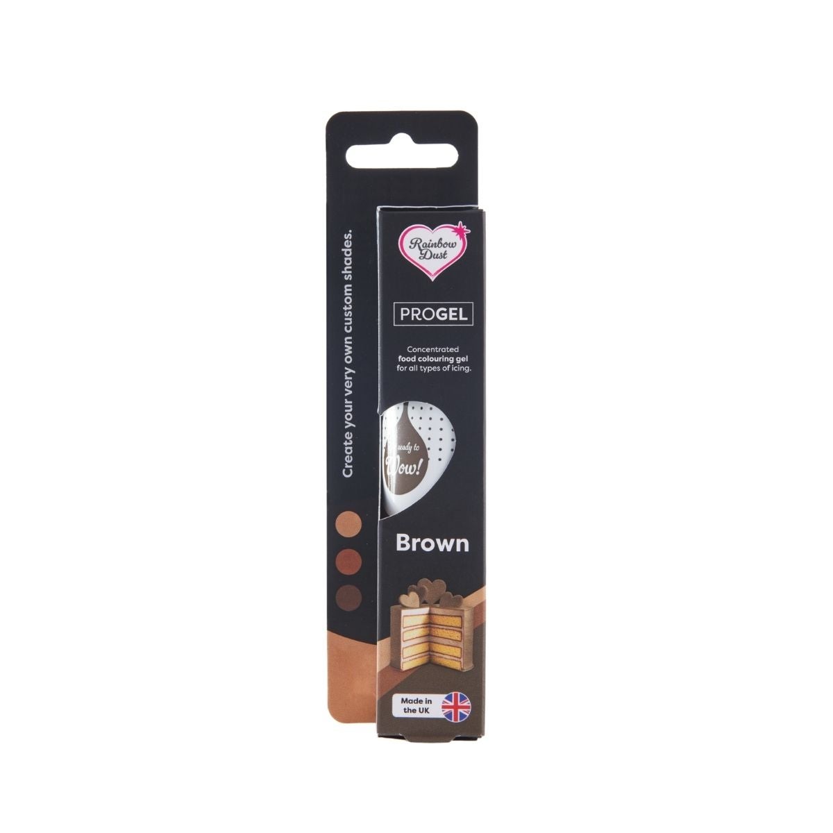 Rainbow Dust ProGel® Concentrated Colour Bruin 25g