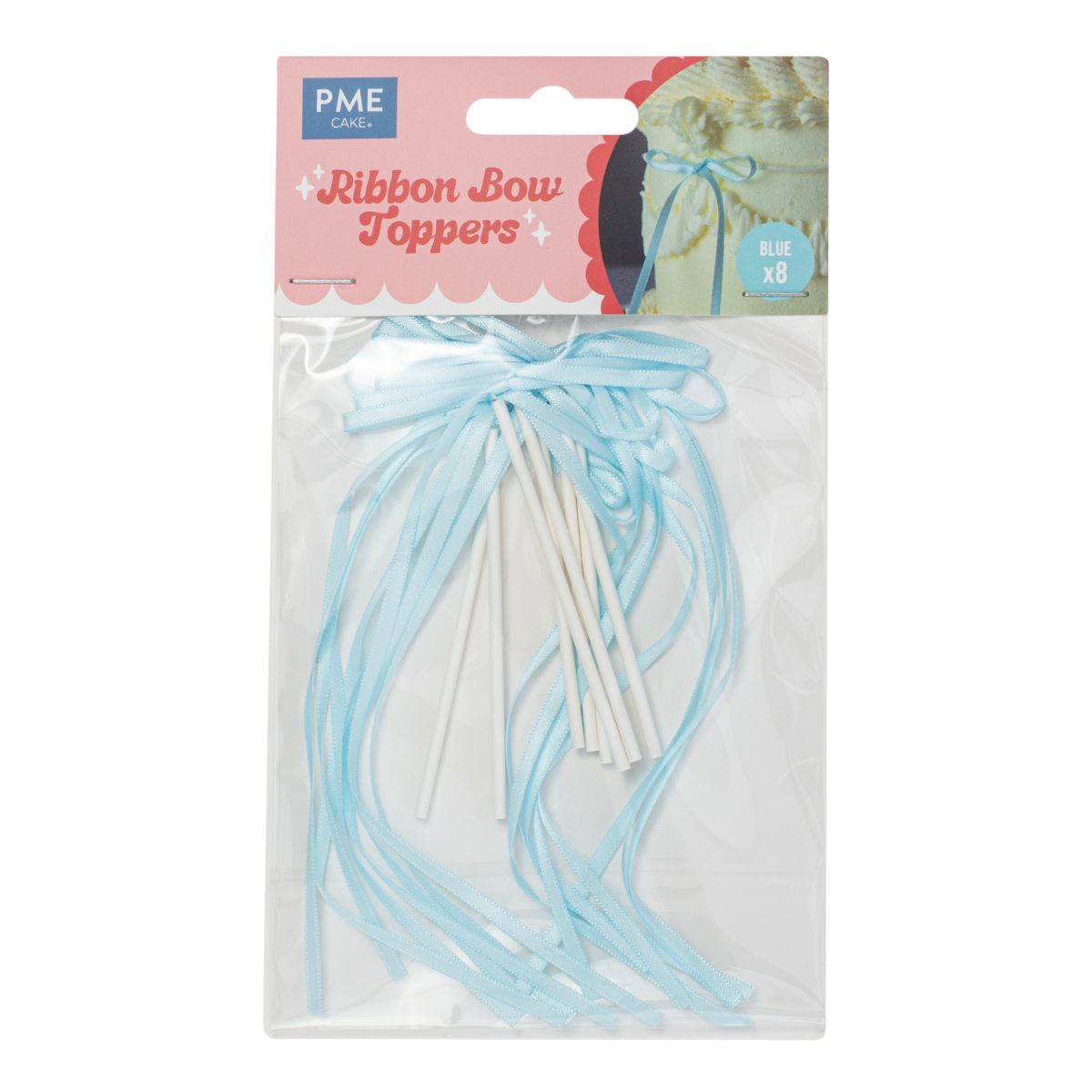 PME Strik Toppers Blauw pk/8