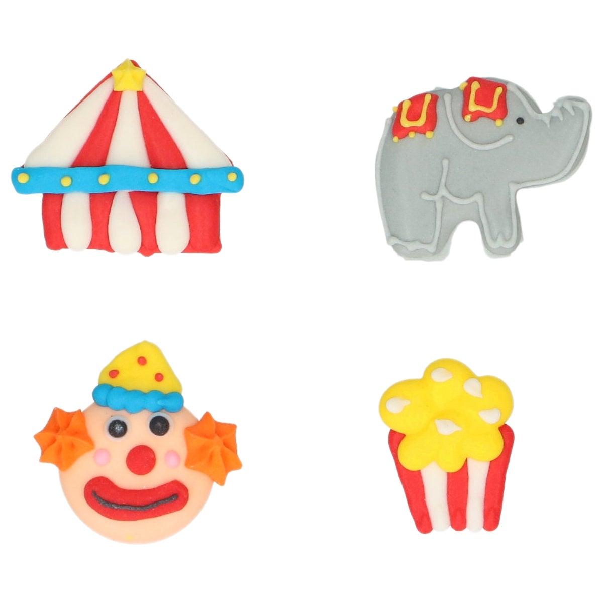Wilton Suikerdecoraties Feestcircus set/8
