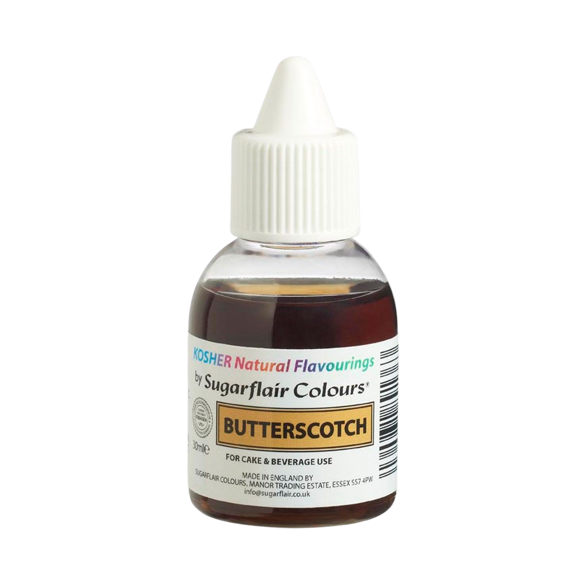 Sugarflair Natuurlijke Smaakstof Butterscotch 30ml
