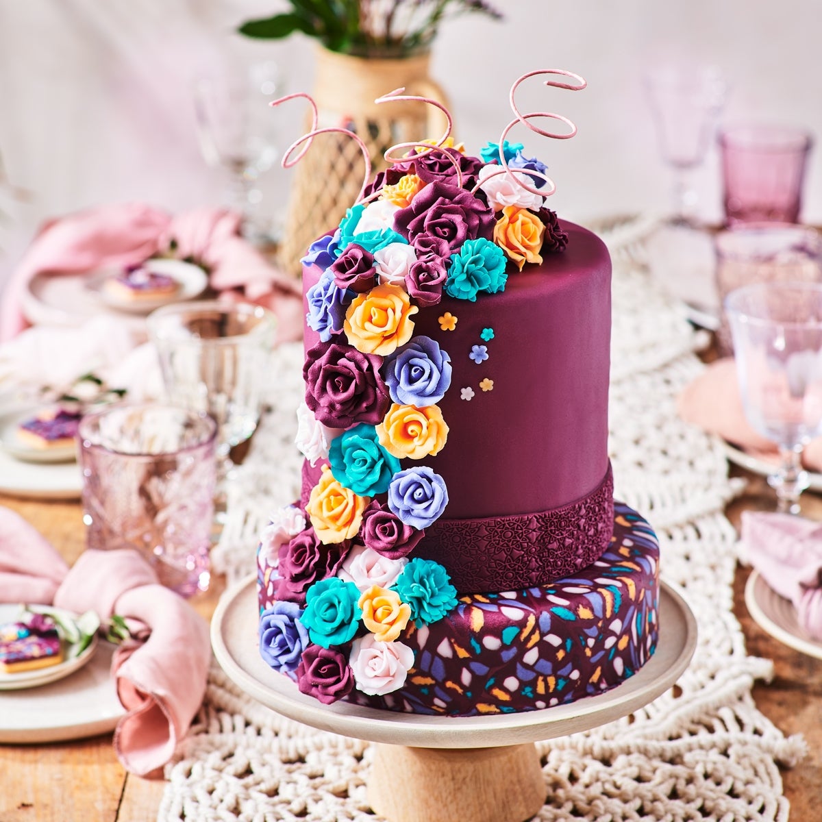 FunCakes Fondant Chic Aubergine 250g