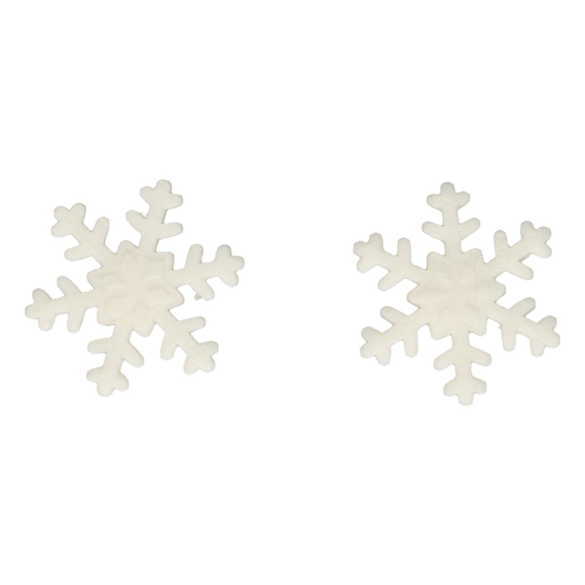 FunCakes Fondant Decoratie IJskristal Wit set/12